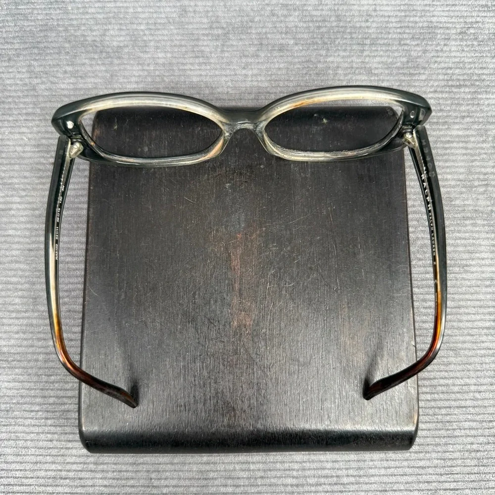 Ralph Lauren RA5102 Black Tortoise Rectangular Y2k Eyeglasses Frames 56-15-130